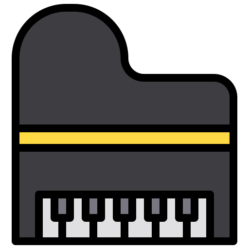 piano icono gratis