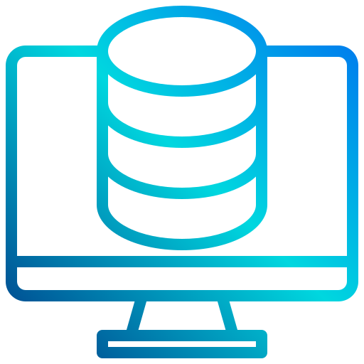 Database xnimrodx Lineal Gradient icon