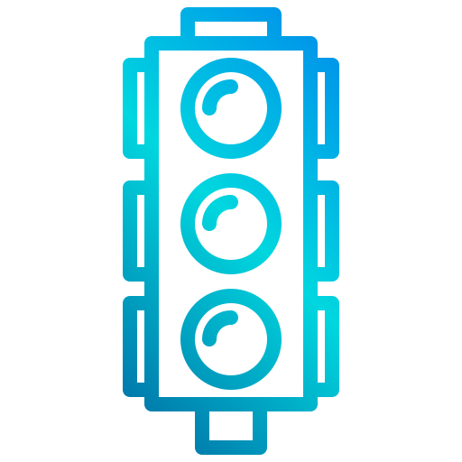 Traffic light free icon