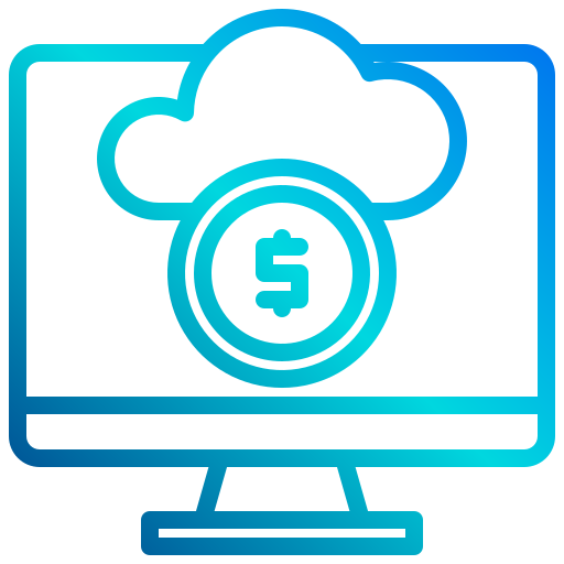 computación en la nube icono gratis