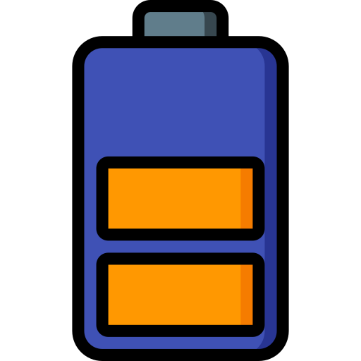 Battery Basic Miscellany Lineal Color icon