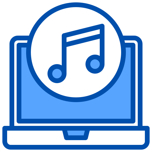 reproductor de música icono gratis