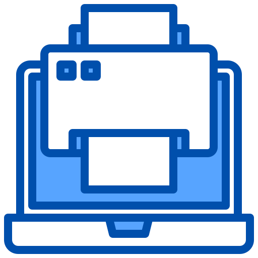 Printer xnimrodx Blue icon