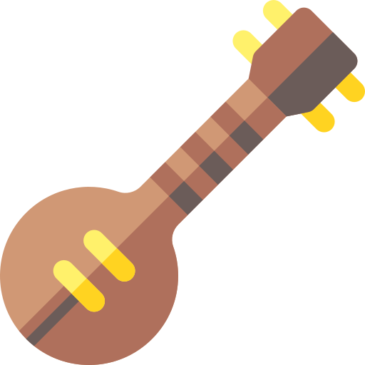 sitar icono gratis