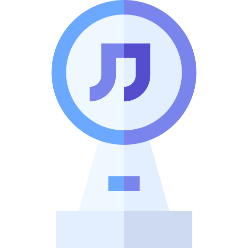 prémio musical grátis ícone