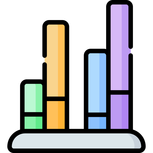 gráfico de barras icono gratis