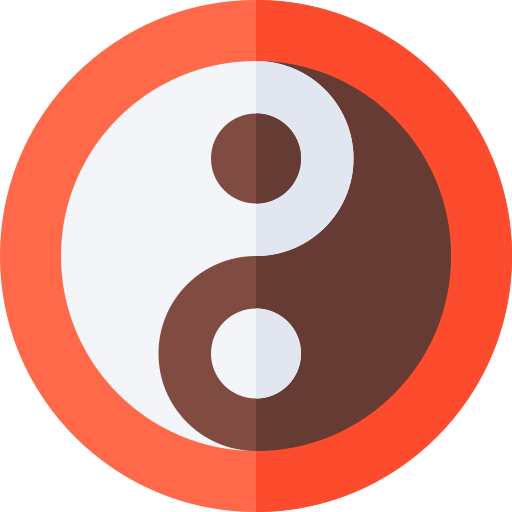 ying yang icono gratis