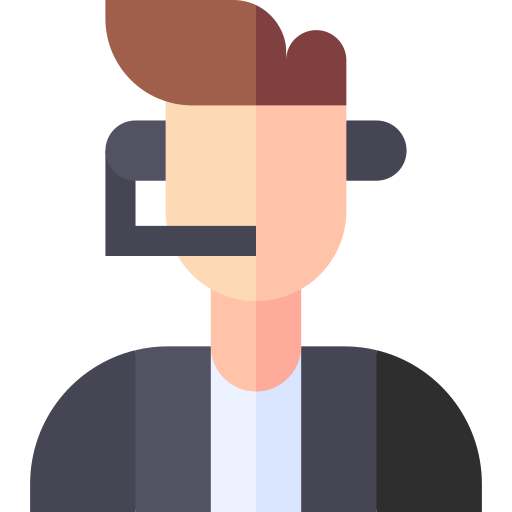 Call center agent free icon Call center agent free icon