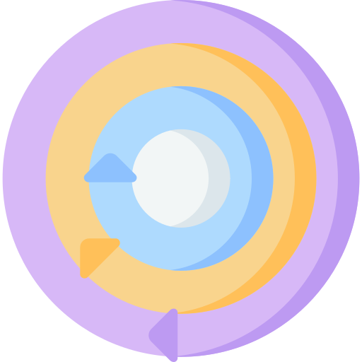 gráfico circular icono gratis