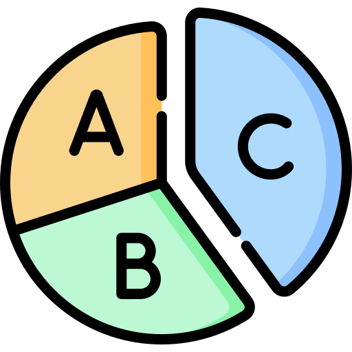 gráfico circular icono gratis