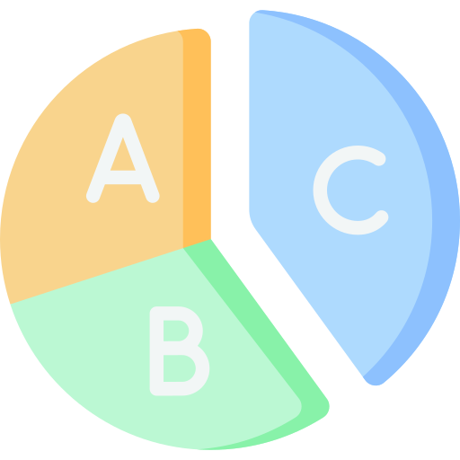 gráfico circular icono gratis