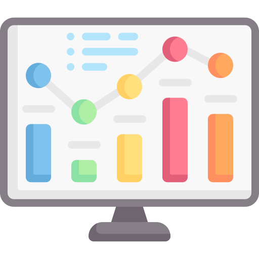 Bar chart Special Flat icon