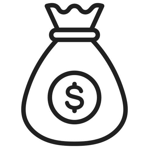 Money bag Generic Detailed Outline icon