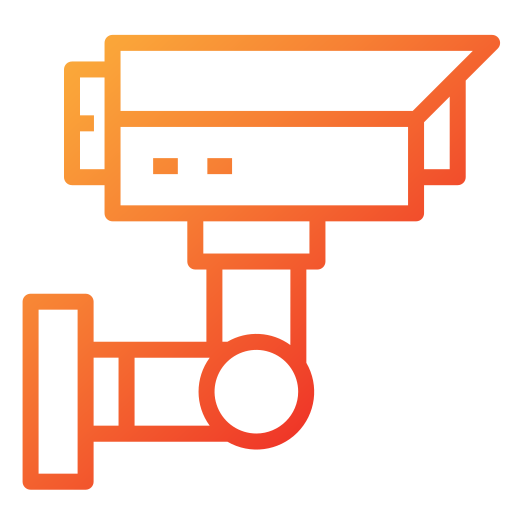 circuito cerrado de televisión icono gratis