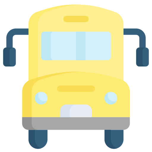 School bus Generic Flat icon