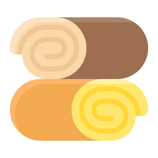 pastel de rollo icono gratis