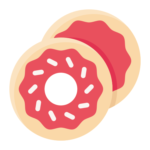 rosquillas icono gratis