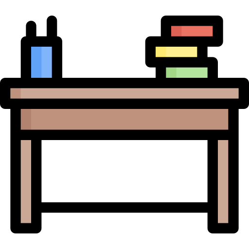 School desk - Free education icons