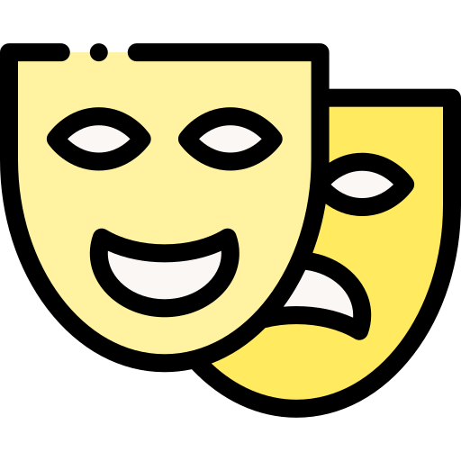 Theater masks - Free art icons