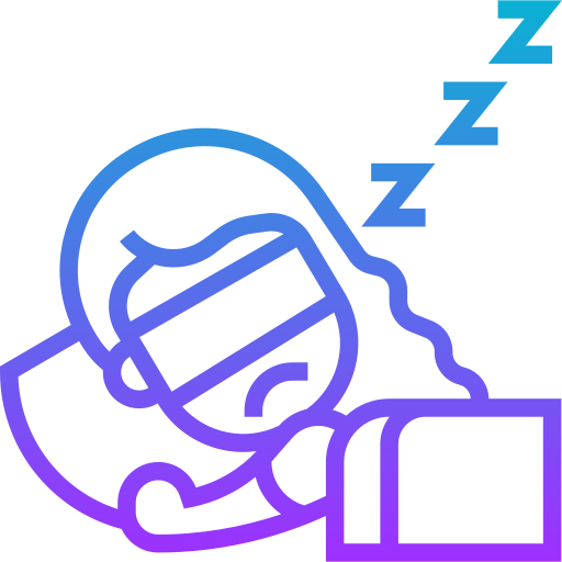 dormido icono gratis