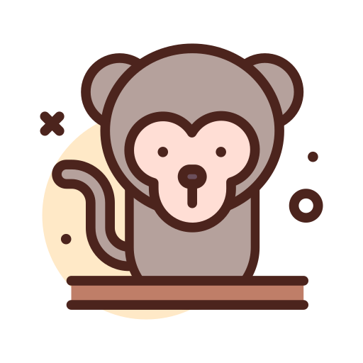 singe Icône gratuit singe Icône gratuit