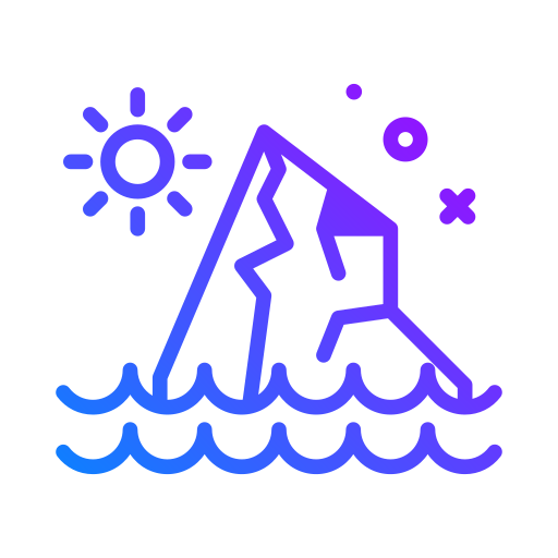 iceberg icono gratis