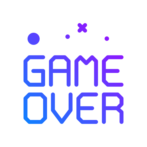 GAME OVER Logo for Desk