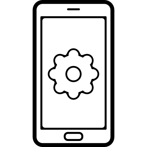 configuración del teléfono icono gratis