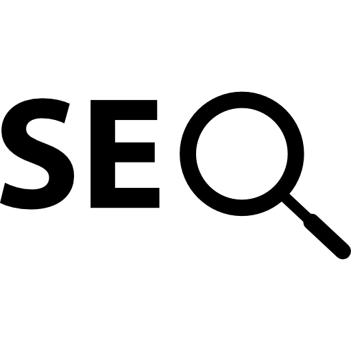 Seo Icon Black And White