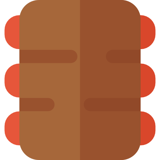 Ribs Basic Rounded Flat icon