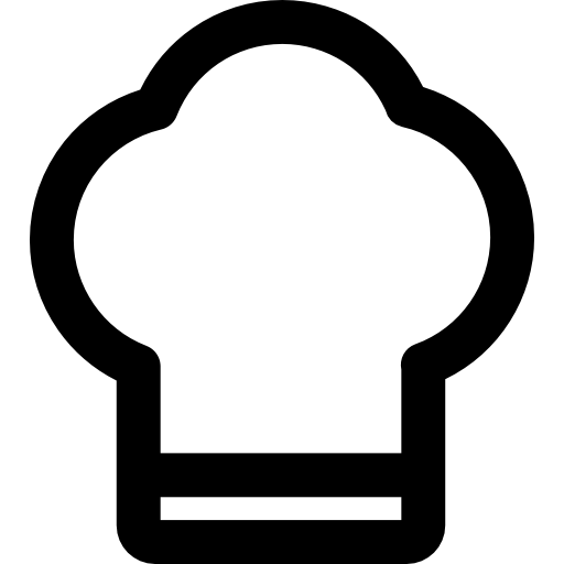 sombrero de cocinero icono gratis