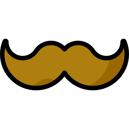 bigote icono gratis