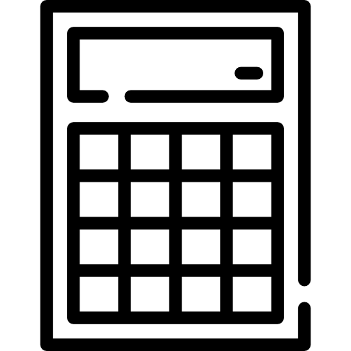 Calculator Special Lineal Icon