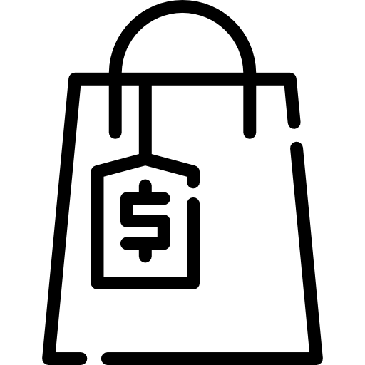 bolsa de la compra icono gratis