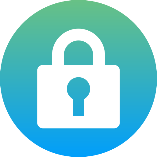 Lock Generic Flat Gradient Icon