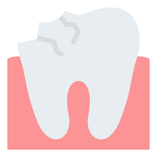 caries dentaires Icône gratuit