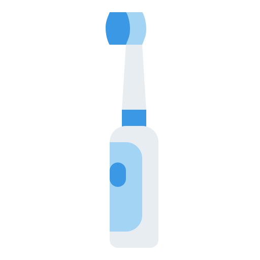 Electric toothbrush Iconixar Flat icon