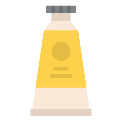 tubo de pintura icono gratis