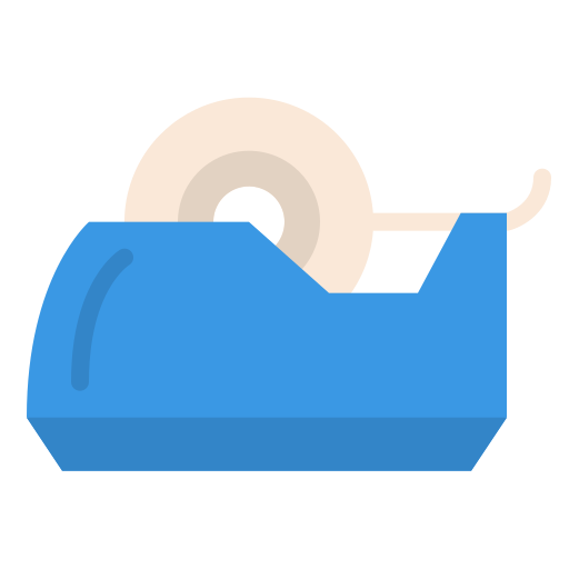 Tape dispenser Iconixar Flat icon