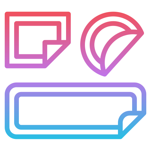 pegatinas icono gratis