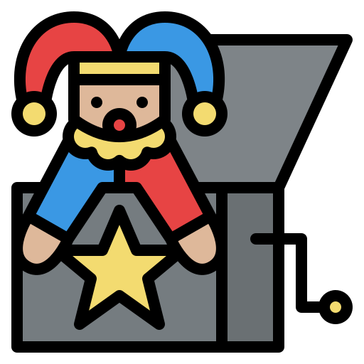 Jack in the box free icon