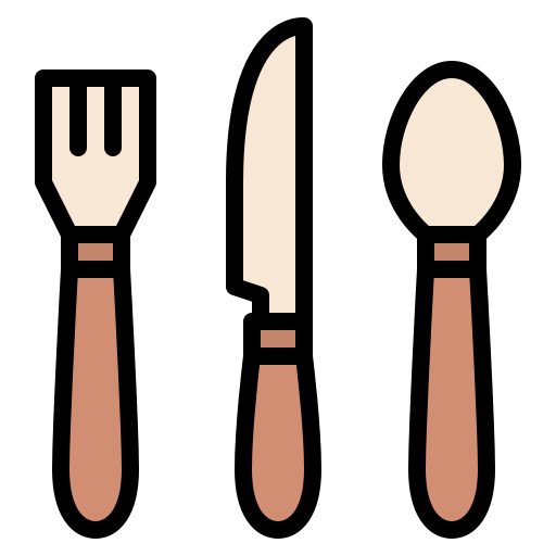 Cutlery free icon Cutlery free icon