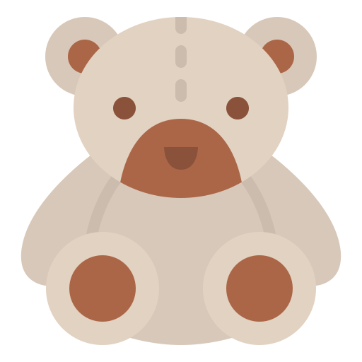 oso de peluche icono gratis