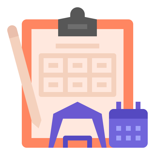 Event planning - Free time and date icons