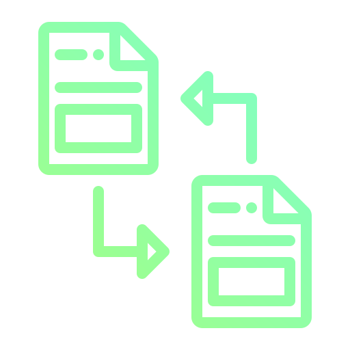 Document Generic Gradient icon