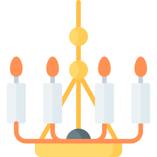 candelabro icono gratis