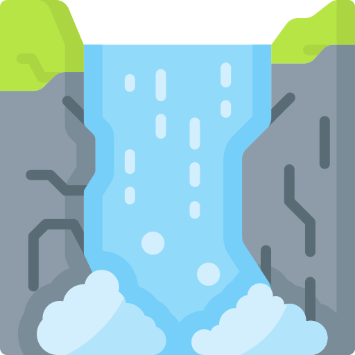Waterfall - Free nature icons
