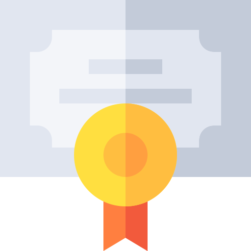 Сертификат бесплатно иконка Сертификат бесплатно иконка