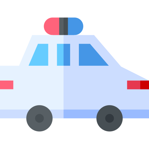 Police car - Free transportation icons