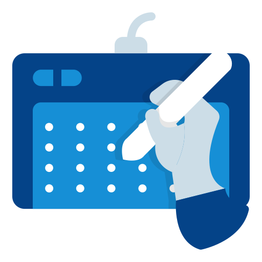 Pen tablet free icon